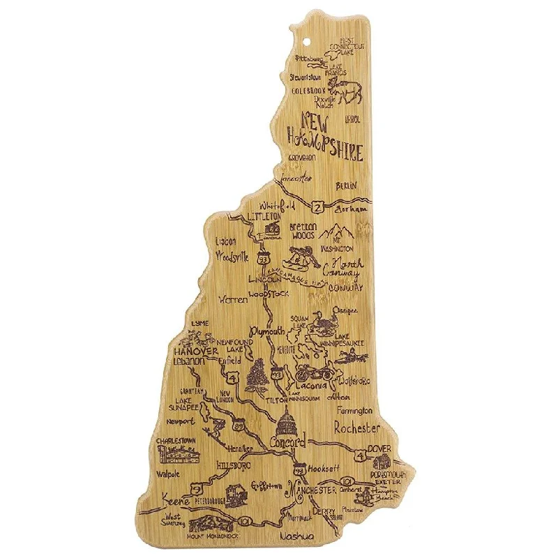 Destination Cutting Board - New Hampshire