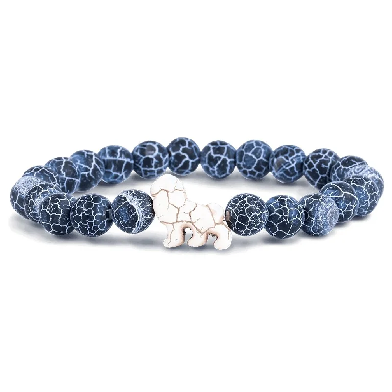 Fahlo : The Excursion Bracelet - Lion-Tracking Bracelet in River Blue