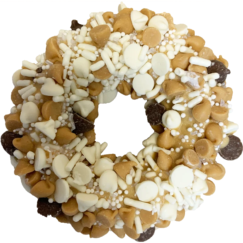 K9 Granola Factory Donut Shop Gourmet Donut For Dogs, Peanut Butter Cup Blizzard