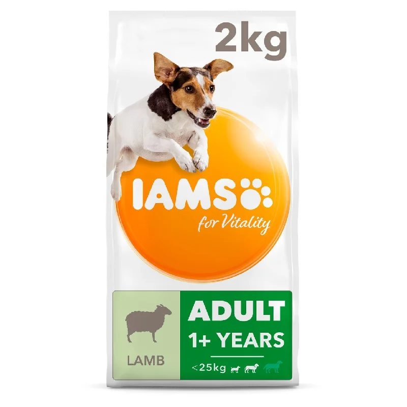 IAMS for Vitality Adult Dog Food Small/Medium Breed With Lamb 2kg