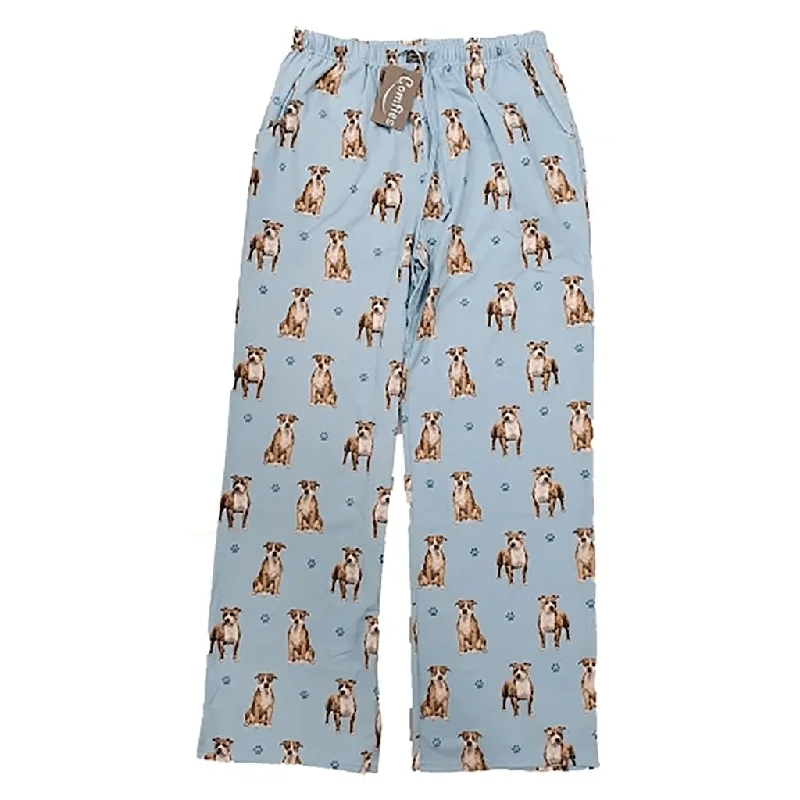 Pet Lover Unisex Pajama Bottoms - Pit Bull