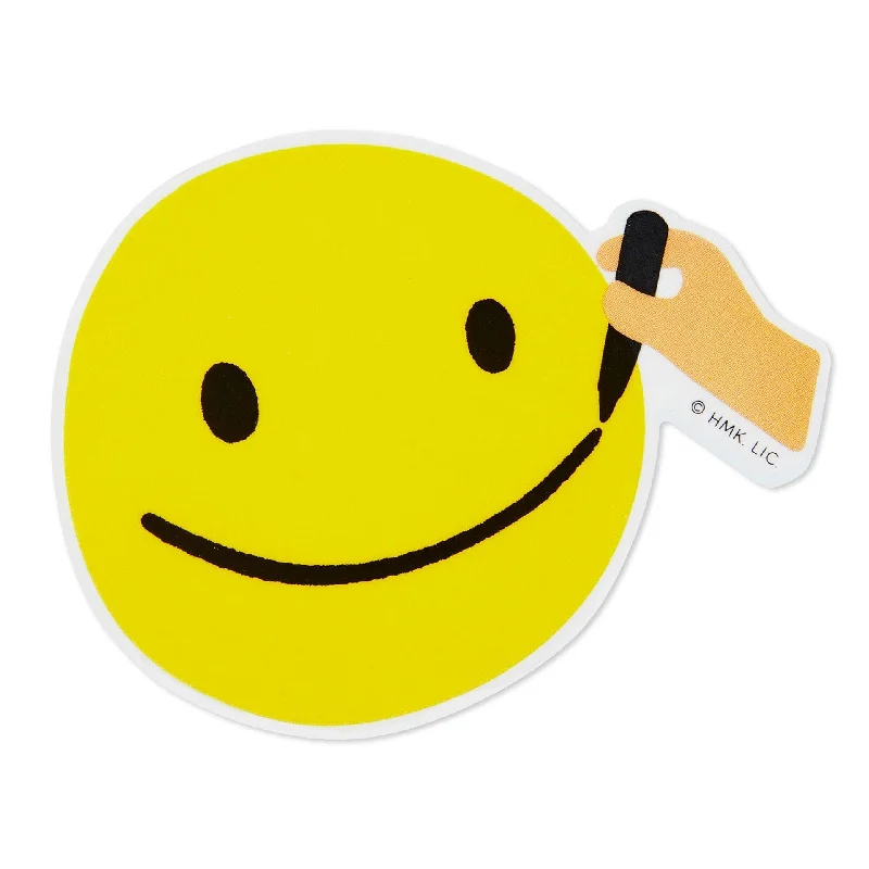 Hallmark : Happy Face Doodle Vinyl Decal Happy Face Doodle Vinyl Decal