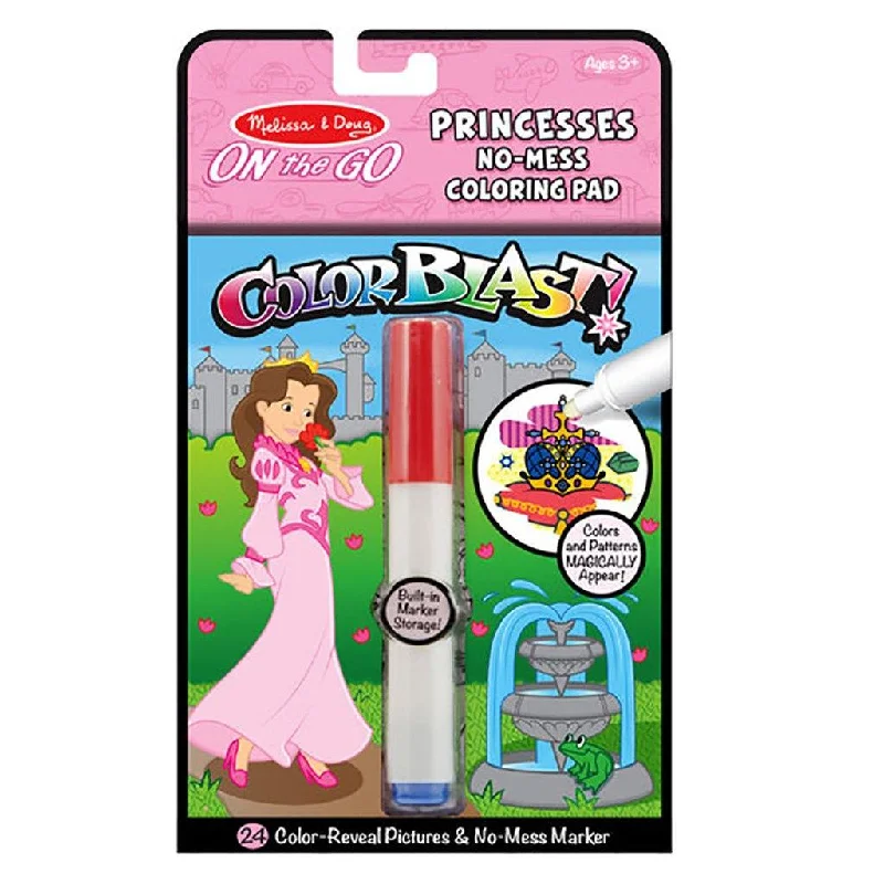 Melissa & Doug : On the Go ColorBlast No-Mess Coloring Pad - Princess