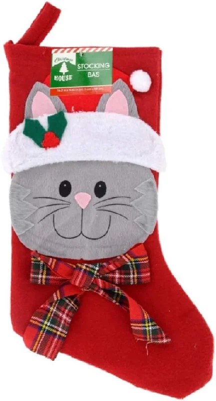 Christmas House Cat Stocking