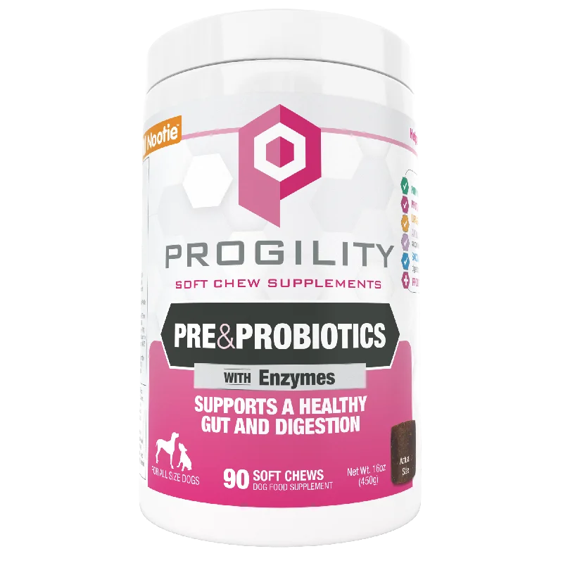 Nootie Progility Pre & Probiotics Soft Chew Supplement For Dogs