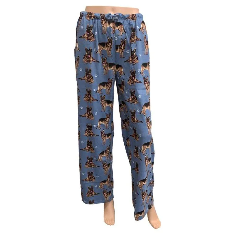 Comfies : Pet Lover Unisex Pajama Bottoms - German Shepherd