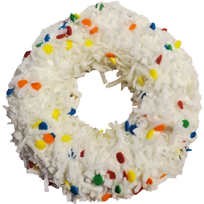 K9 Granola Factory Donut Shop Gourmet Donut For Dogs, Birthday Cake