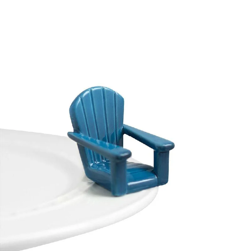 Nora Fleming : Chillin' Chair (Blue) Mini