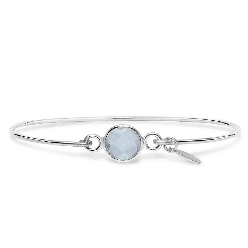 Stia : Signature Skinny Bracelet Clear Quartz