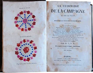 (French) L.E.A. La Cuisiniere de la Campagne et de la Ville, ou Nouvelle Cuisine Economique.