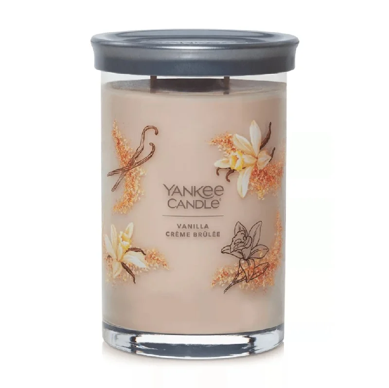 Yankee Candle : Signature Large Tumbler Candle in Vanilla Crème Brûlée