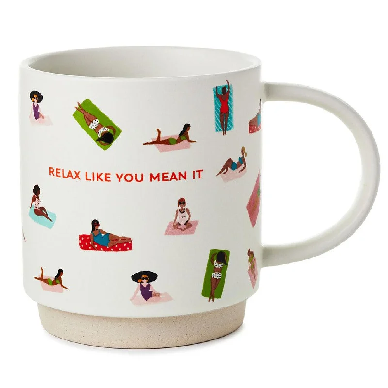 Hallmark : Relax Like You Mean It Mug, 16 oz.