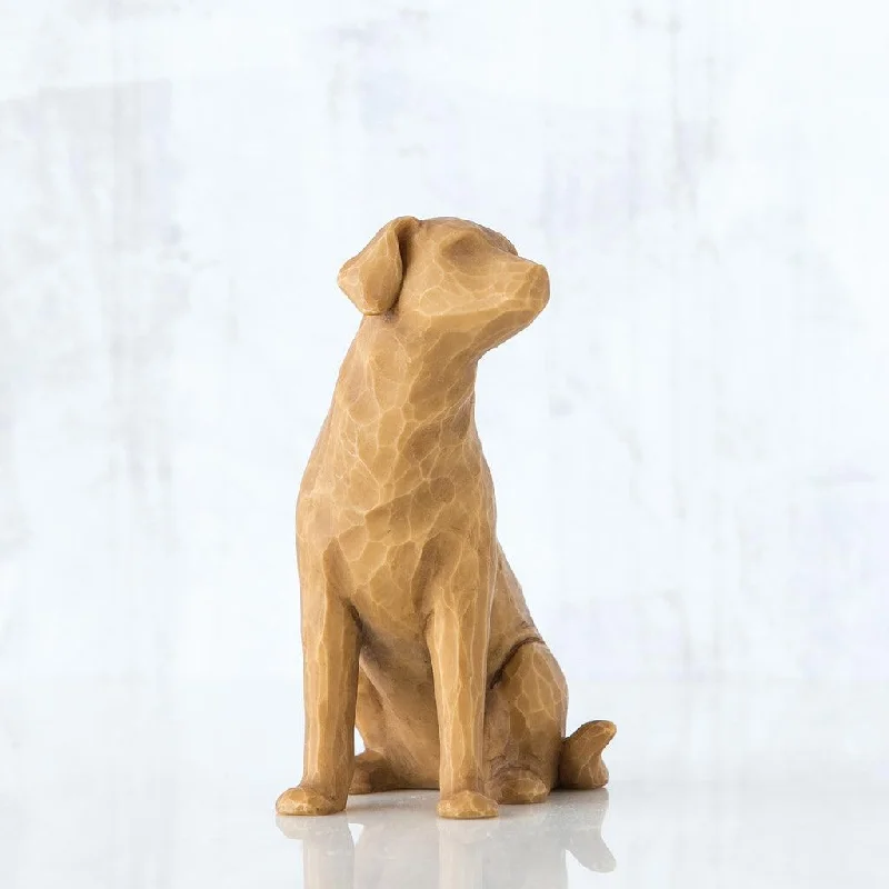 Willow Tree : Love My Dog (Light) Figurine