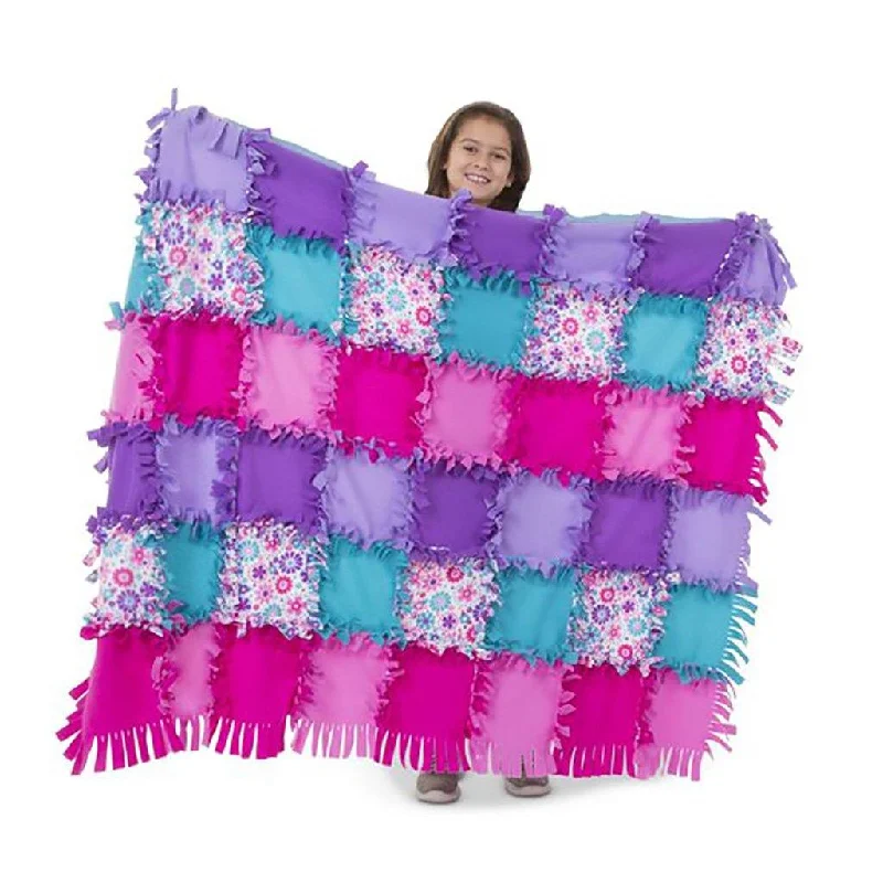 Melissa & Doug : Created by Me! Flower Fleece Quilt