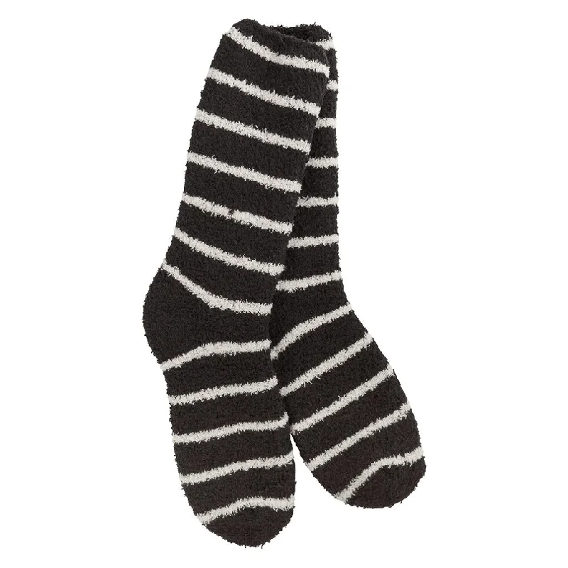 World's Softest : Knit Pickin' Fireside Crew in Onyx Stripe