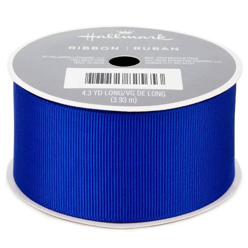 Hallmark : 1.5" Royal Blue Grosgrain Ribbon, 12.9'